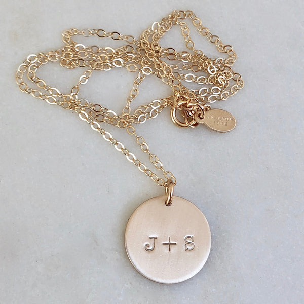 Double Initial Necklace