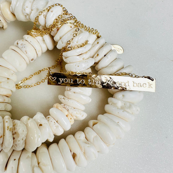 I Love You To The Beach and Back Necklace