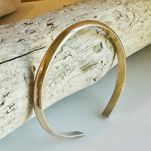 WIde Gold Cuff Bangle