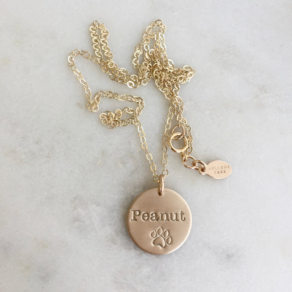 Personalized Pet Name Necklace