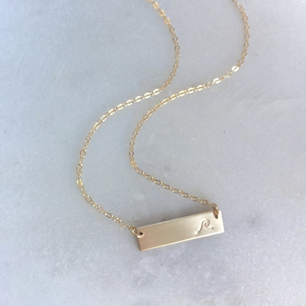 Wave Gold Bar